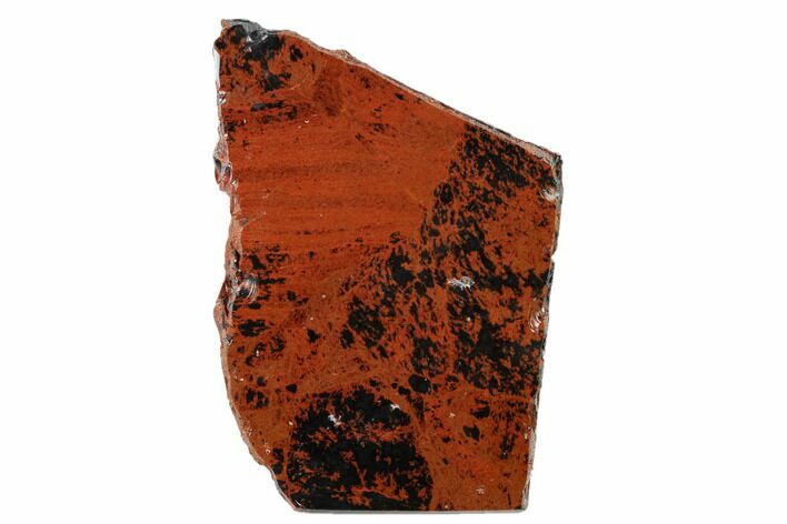 Polished Mahogany Obsidian Section - Mexico #153581
